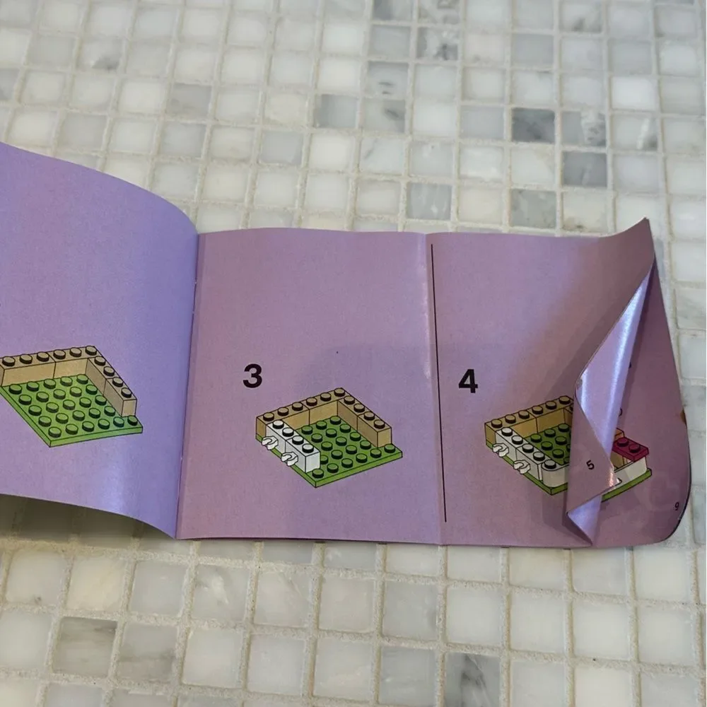 Lego Friends Horse Themed Instruction Manuals Lot